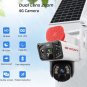 Solar Camera With Sounder PTZ 6MP HD Surveillance Equipment