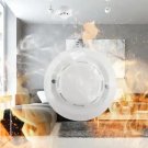 Manual or Auto Reset Wired Smoke Detector Relay Output