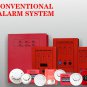 Small business fire security fire alarm control panel 2 wire conventional fire alarm system