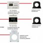 Electrical fire monitor current heat detector