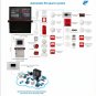 Residual current electrical fire monitoring detector