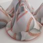 Pee Wee Tinkle Tents / Diaper Bag Accessory / Boy Baby Shower Gift / Set of 4 / Baseball