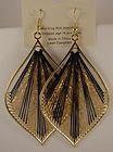 Thread Earring - Black