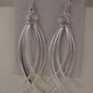Long Dangle Earrings - Silver