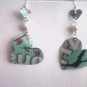 soda can heart earrings