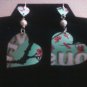 soda can heart earrings