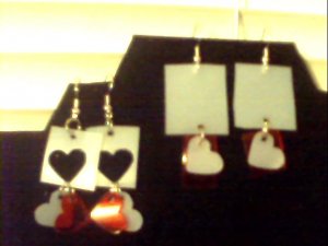 recycled plastic earrings