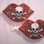 Kiss by death paper earrings