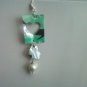 soda can recycled drop earrings