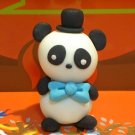 ICINGTONS panda gentleman- cake topper