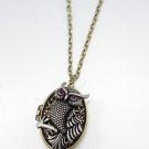 OWL PENDANT NECKLACE