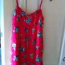 Hot Pink Printed aeropostale dress-size L