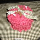 Extra Large Primitive Grubby Candle ~APPLE CIDER~