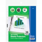 20 Pk. Sheet Protectors