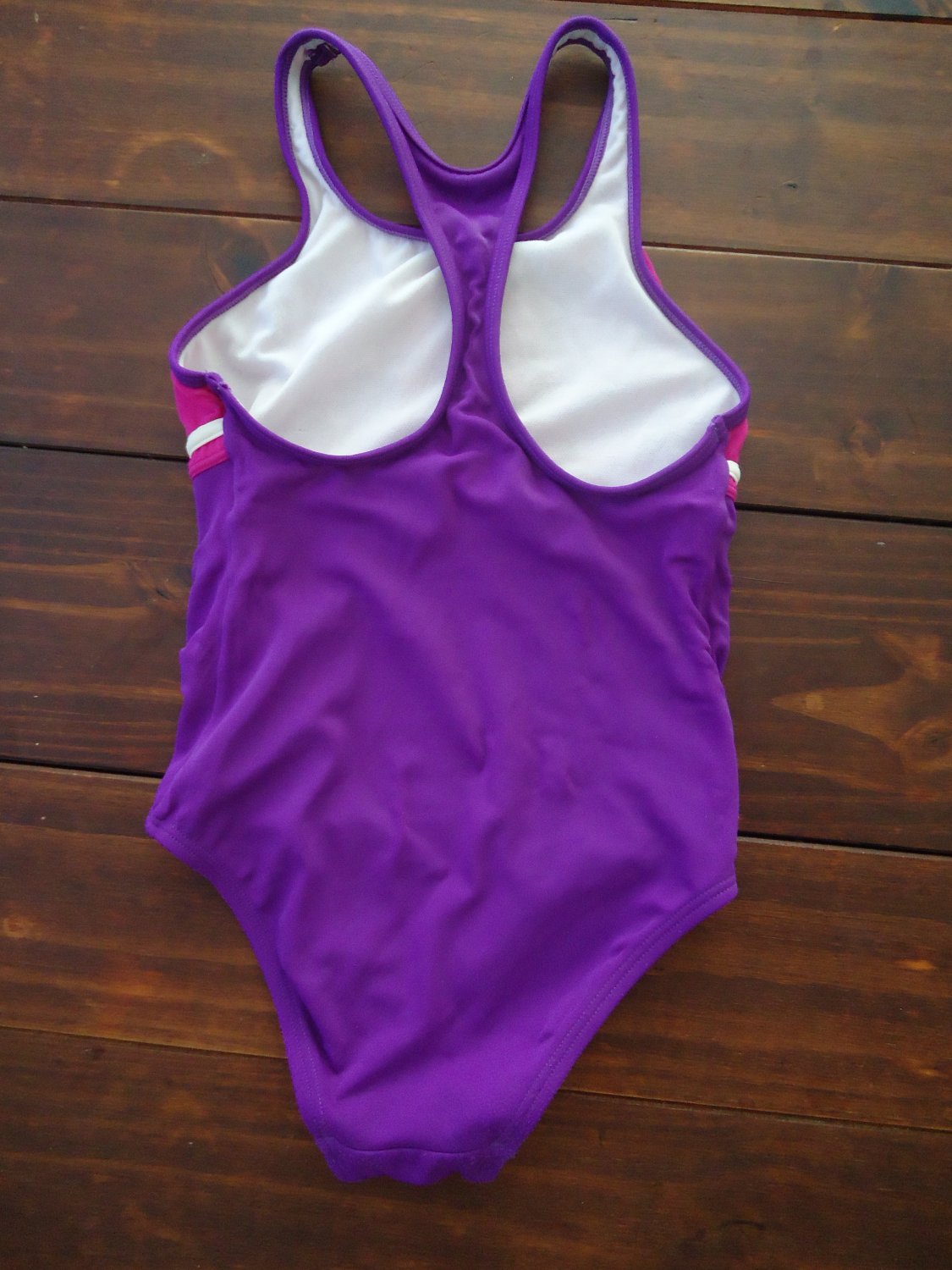 Speedo Purple And Pink Swimsuit