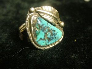 very large and unusual navajo ring for repair