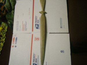 oxe bone knife ----very large