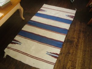 hand wooven horse blanket