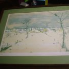 signed and numbered lithograph