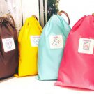 Blue or Pink Color Travel Luggage Swimming Organizer Clothes Storage Bag Large Size