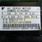 Yaskawa AC servo motor SGMAS-01ACA4C good in condition for industry use