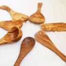 Olive Wood Utensil Set / Wooden Kitchen Utensils / Spatula Ladle Spoon Salad Set Olive Wood Utensil Set / Wooden Kitchen Utensils / Spatula Ladle Spoon Salad Set