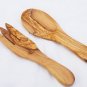 Olive Wood salad servers / Salad serving mixing set / Wedding Gift