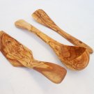 Olive Wood Utensil Set Small : 1 Spatula, 1 Ladle, 1 Tart spatula Olive Wood Utensil Set Small : 1 Spatula, 1 Ladle, 1 Tart spatula
