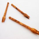 Handmade Wooden Olive Picks Set