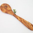 Handmade Olive Wood serving spoon / Wooden salad mixing server spoon 10 inch Handmade Olive Wood serving spoon / Wooden salad mixing server spoon 10 inch
