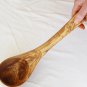 Olive Wood  Large Soup Ladle 12 Inch/  Wooden Handcrafted Soup Spoon