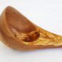 Olive Wood  Large Soup Ladle 12 Inch/  Wooden Handcrafted Soup Spoon