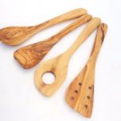 Olive Wood Utensil set medium :Spoon, Spatula, pierced spatula, Kitchen Gift Set Olive Wood Utensil set medium :Spoon, Spatula, pierced spatula, Kitchen Gift Set