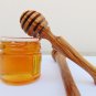 Olive Wood Honey Dipper Drizzle / Wooden Honey Spoon Stick / Wood Honey Serving
