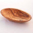 Olive Wood Hand-carved Boat Shaped Bowl  / Wooden Handcrafted Small Bowl