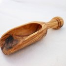 Olive Wood Salt Scoop / Handcarved Measuring Coffee Spice Kitchen Scoop Olive Wood Salt Scoop / Handcarved Measuring Coffee Spice Kitchen Scoop