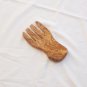 Engraved Olive Wood salad server / Olive Wood serving hand, Kitchen Cooking Uten