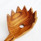 Olive Wood Spaghetti Spoon 30cm / 12", Wooden Pasta Server, Wedding Gift