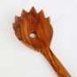 Olive Wood Spaghetti Spoon 30cm / 12", Wooden Pasta Server, Wedding Gift