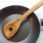 Medium 12 Inch Sauce Spatula Spoon from Olive Wood / Kitchen Cooking Utensil / W