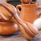 Olive Wood Lemon Juicer / Citrus Reamer Press / Wooden Lemon squeezer