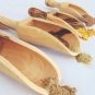 Olive Wood Spice Scoop Set / Wooden Measuring Coffee Sugar Salt Spoon Scoop