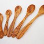 Olive Wood spoon set / Wooden spoons / Kitchen Cooking Utensils Tools / Wedding