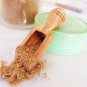 Olive Wood Small Salt Scoop / Wooden Measuring Coffee Scoop Spoon