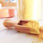 Olive Wood Small Salt Scoop / Wooden Measuring Coffee Scoop Spoon