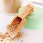 Olive Wood Small Salt Scoop / Wooden Measuring Coffee Scoop Spoon