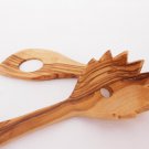 Olive Wood Spaghetti Spoon Sauce Spoon Set, Wedding Gift, Kitchen Cooking Utensi Olive Wood Spaghetti Spoon Sauce Spoon Set, Wedding Gift, Kitchen Cooking Utensi