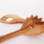 Olive Wood Spaghetti Spoon Sauce Spoon Set, Wedding Gift, Kitchen Cooking Utensi