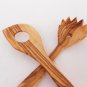 Olive Wood Spaghetti Spoon Sauce Spoon Set, Wedding Gift, Kitchen Cooking Utensi