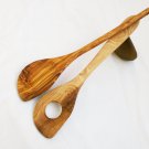 Olive Wood large spoon set for sauces, Wooden sauce spoon set, Risotto Spoon, We Olive Wood large spoon set for sauces, Wooden sauce spoon set, Risotto Spoon, We